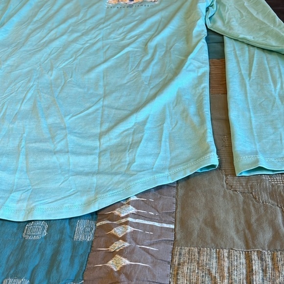 LJ by Lauren James Long Sleeve Sun Shirt with Dog - Picture 7 of 9